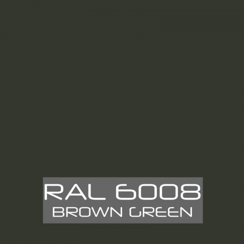 RAL 6008 Brown Green tinned Paint